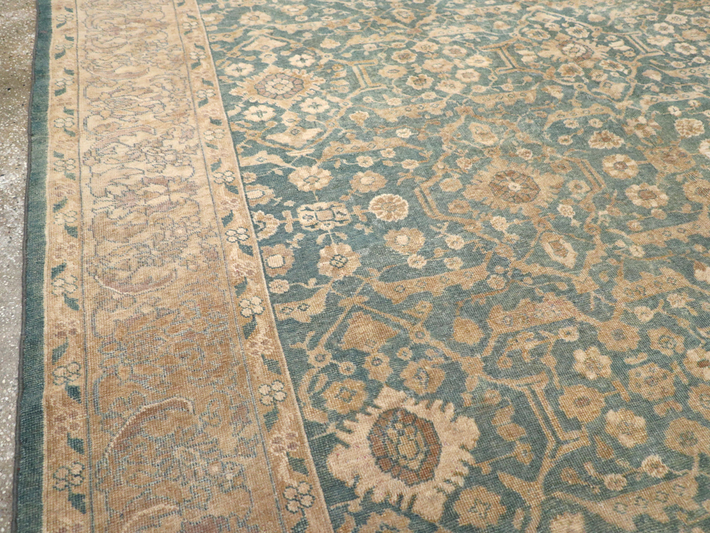 Antique Persian Mahal Room Size Carpet, No.17150 - Gss