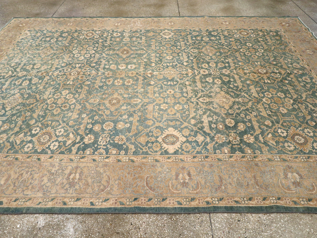 Antique Persian Mahal Room Size Carpet, No.17150 - Gss