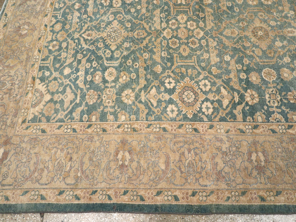Antique Persian Mahal Room Size Carpet, No.17150 - Gss