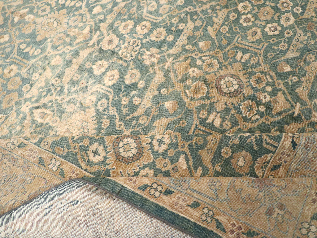 Antique Persian Mahal Room Size Carpet, No.17150 - Gss