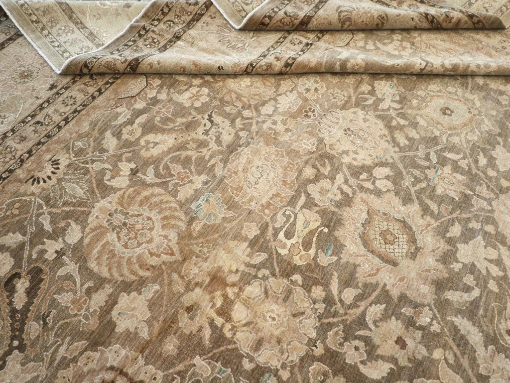 Antique Persian Tabriz Carpet, No.17155 - Gss