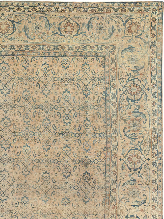Antique Persian Tabriz Carpet, No.17171 - Gss