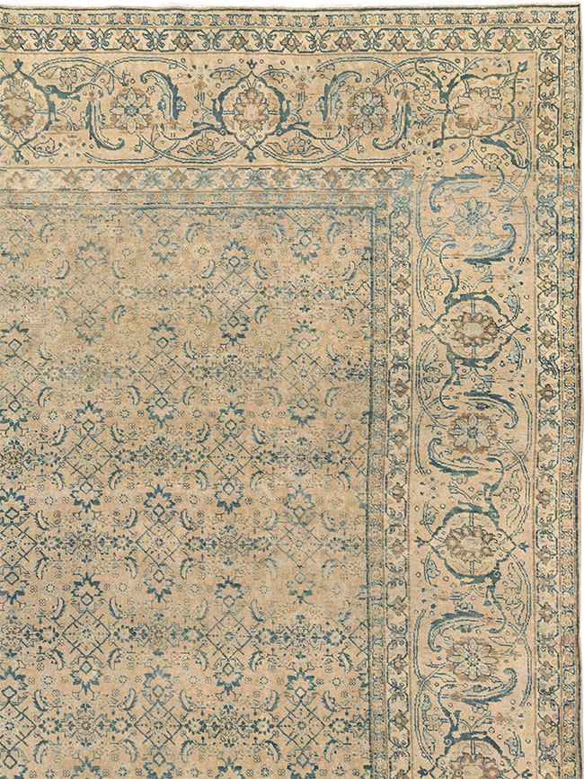 Antique Persian Tabriz Carpet, No.17171 - Gss