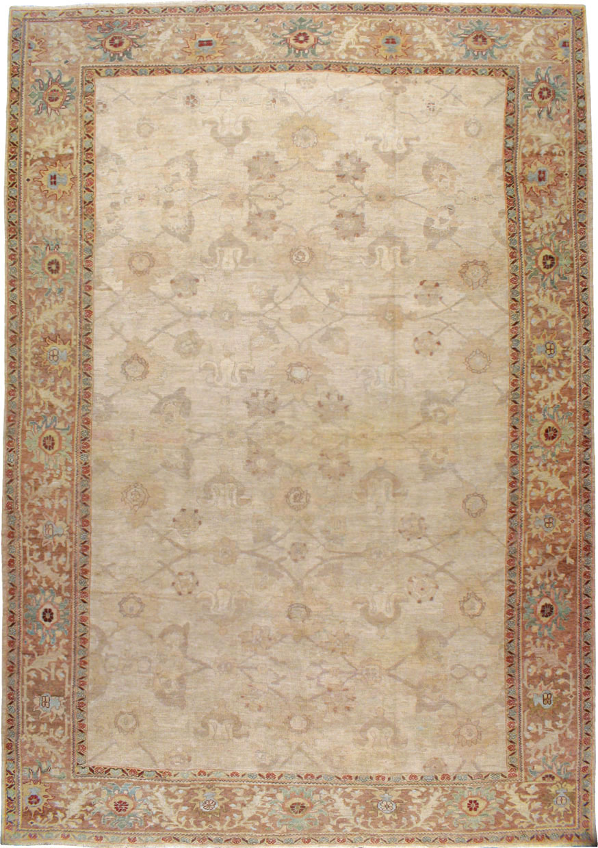 Antique Persian Mahal Carpet, No.17174 - Gss