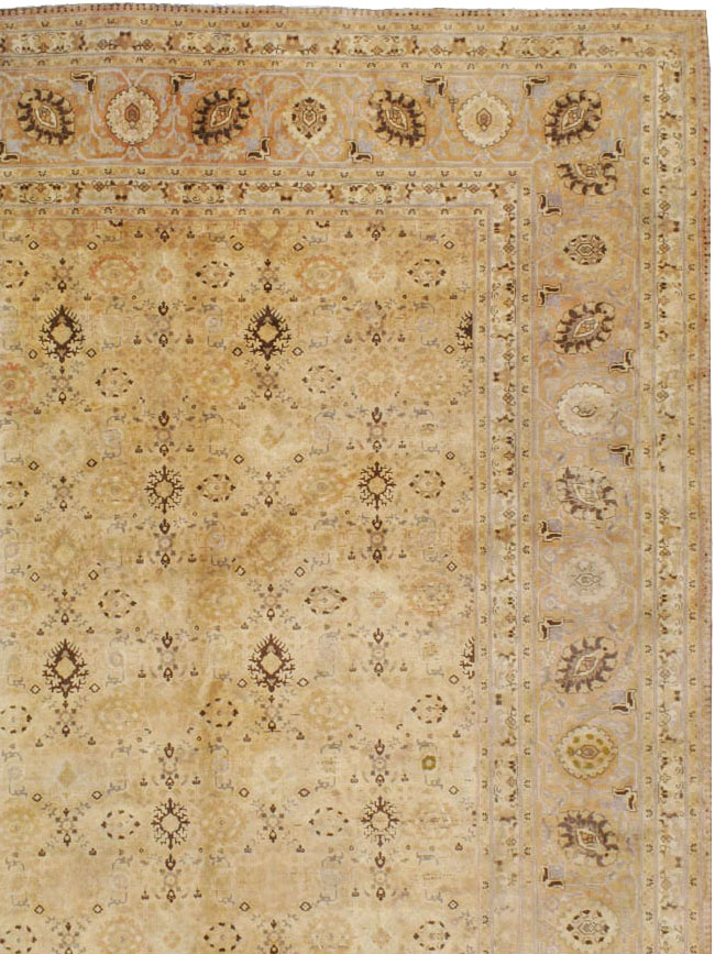 Antique Persian Tabriz Carpet, No.17178 - Gss