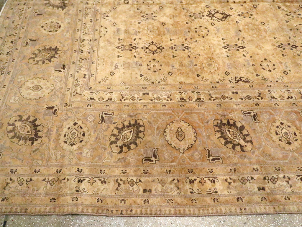Antique Persian Tabriz Carpet, No.17178 - Gss