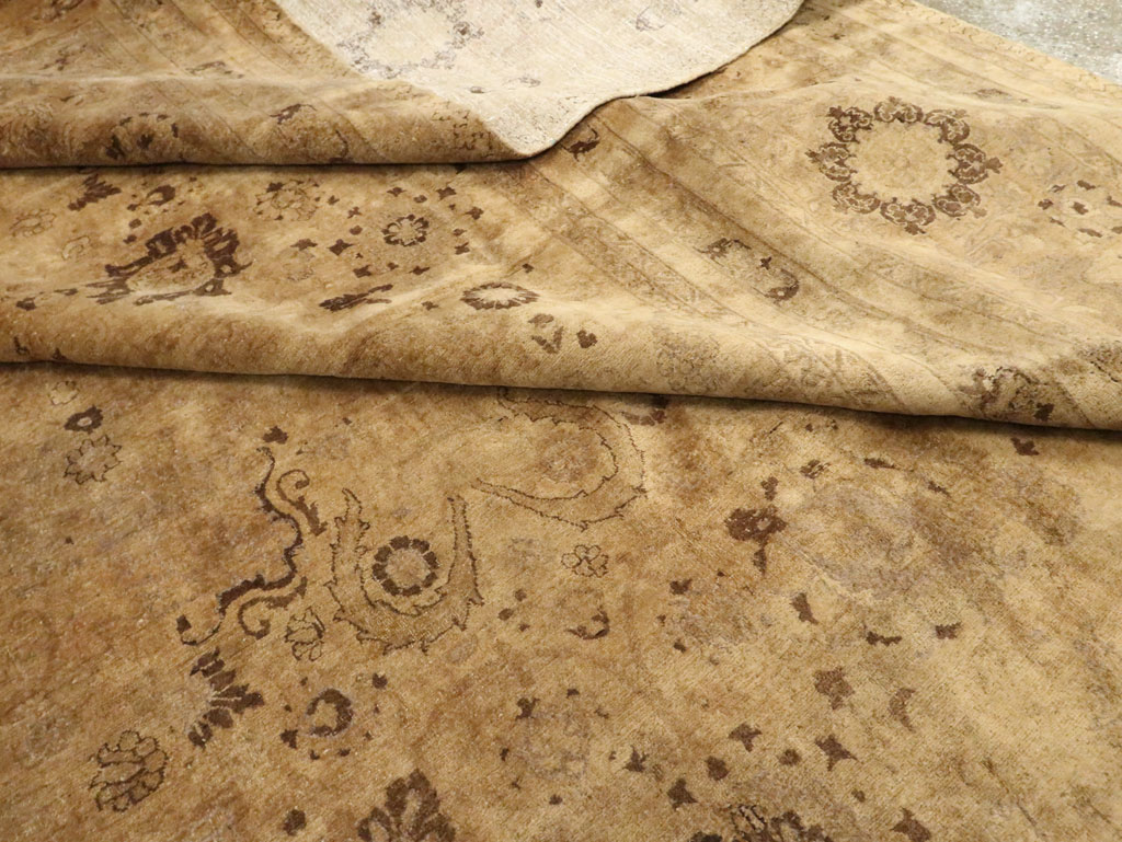 Antique Persian Tabriz Carpet, No.17179 - Gss