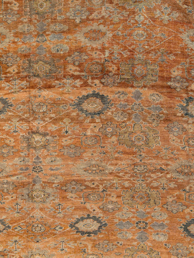 Antique Persian Mahal Carpet, No.17191 - Gss