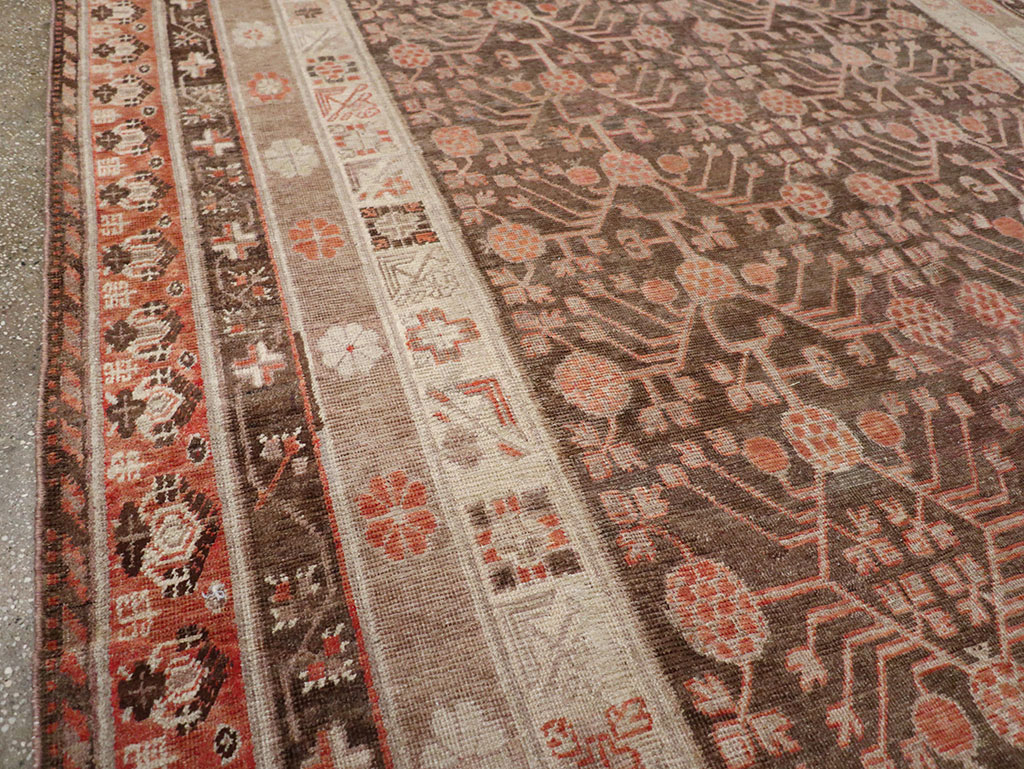 Antique East Turkestan Khotan Gallery Carpet, No.17196 - Gss