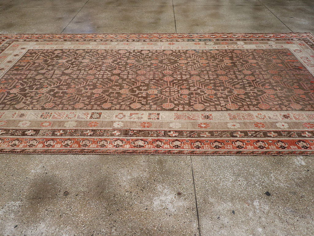 Antique East Turkestan Khotan Gallery Carpet, No.17196 - Gss