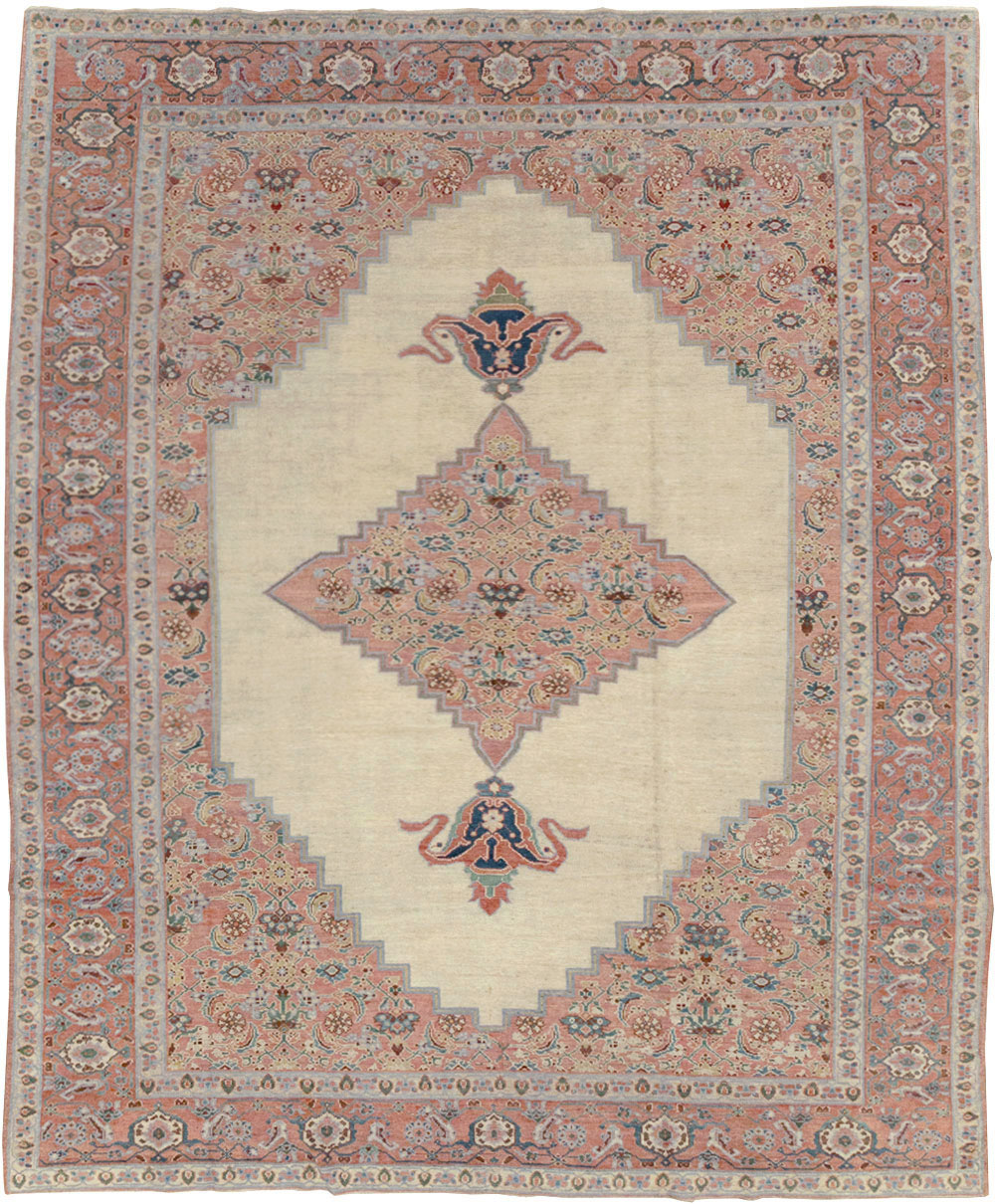 Antique Persian Serapi Room Size Carpet, No.17202 - Gss