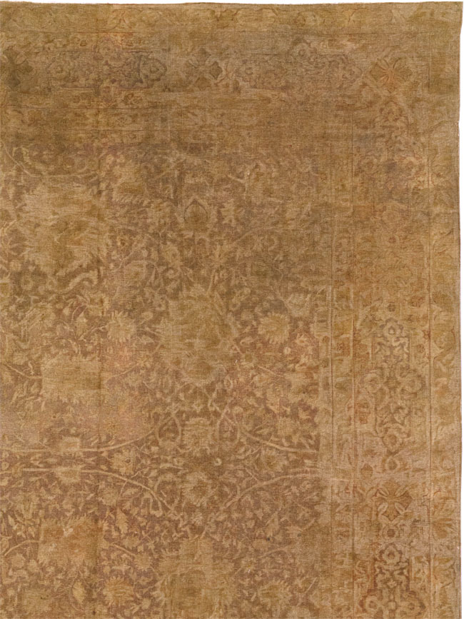 Antique Indian Lahore Oversize Carpet, No.17203 - Gss