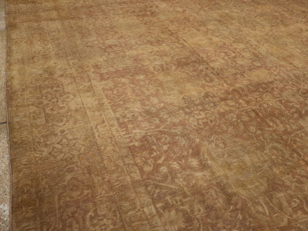 Antique Indian Lahore Oversize Carpet, No.17203 - Gss