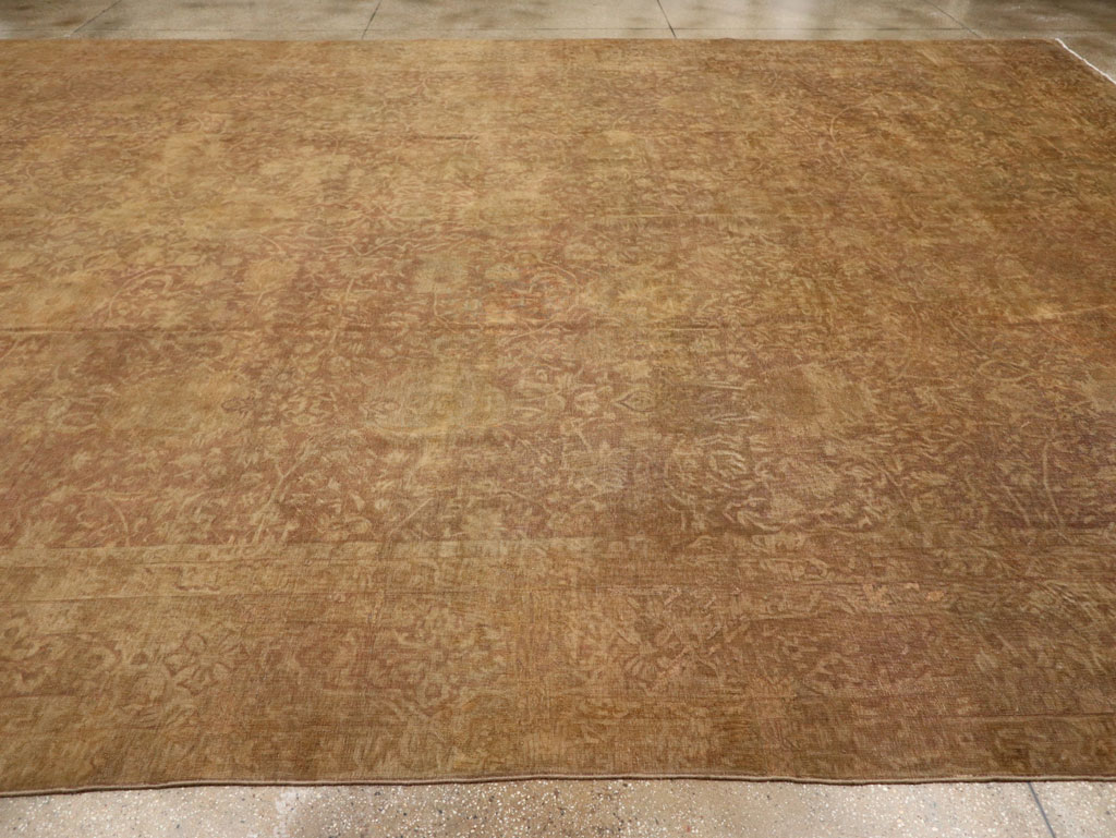 Antique Indian Lahore Oversize Carpet, No.17203 - Gss
