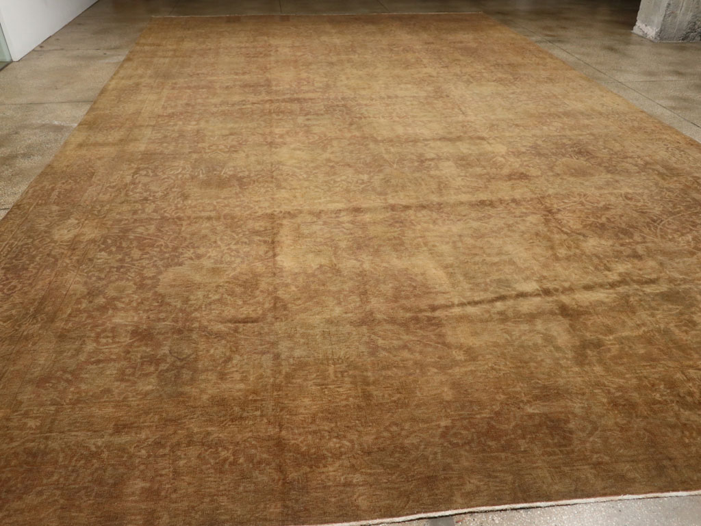 Antique Indian Lahore Oversize Carpet, No.17203 - Gss