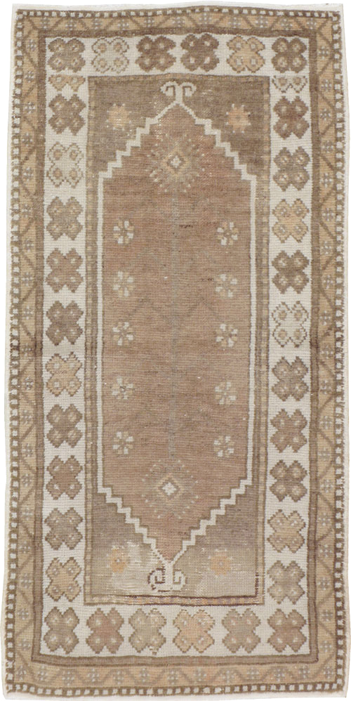 Vintage Turkish Oushak Rug, No.17206 - Gss