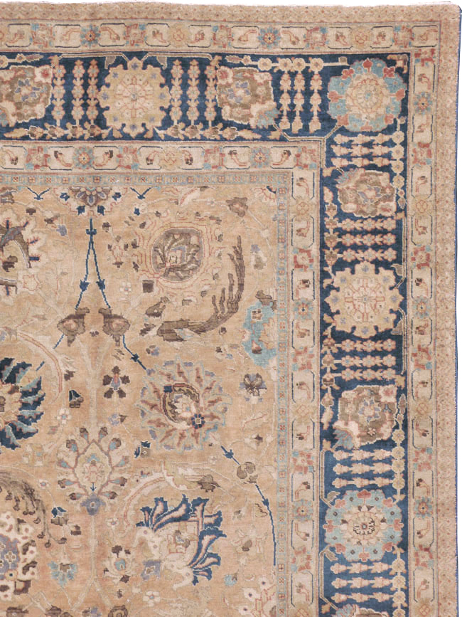 Antique Persian Tabriz Carpet, No.17211 - Gss