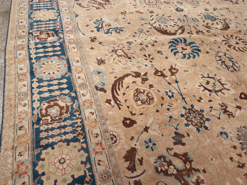 Antique Persian Tabriz Carpet, No.17211 - Gss