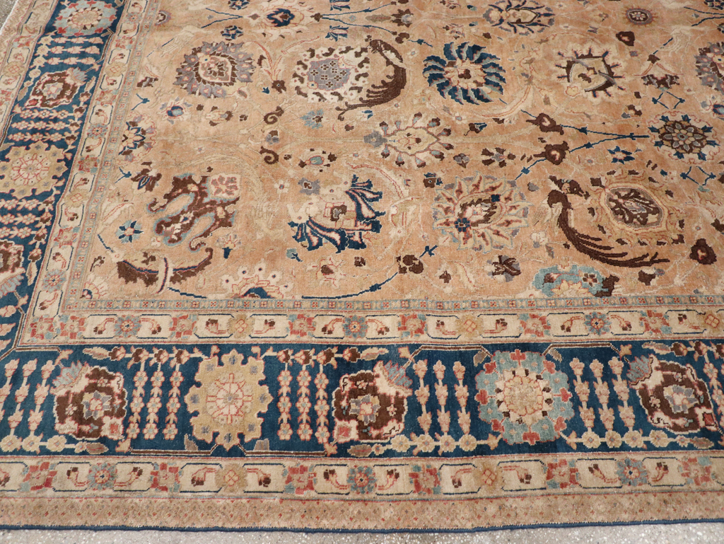 Antique Persian Tabriz Carpet, No.17211 - Gss