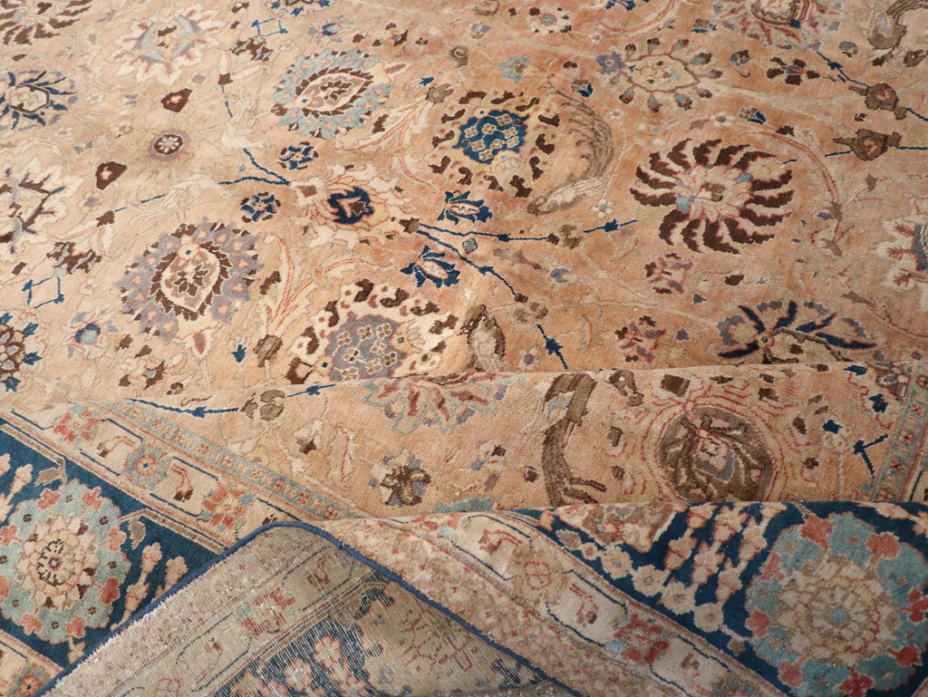 Antique Persian Tabriz Carpet, No.17211 - Gss