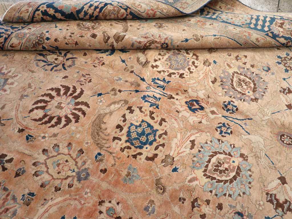 Antique Persian Tabriz Carpet, No.17211 - Gss