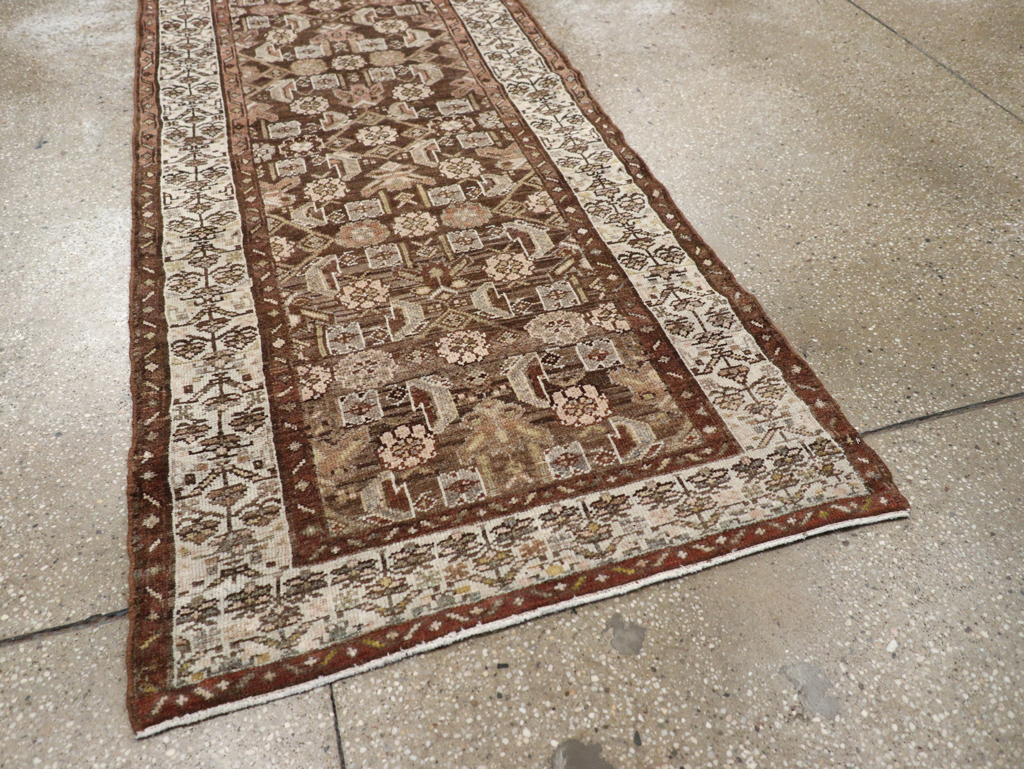 Vintage Persian Malayer Runner, No.17215 - Gss