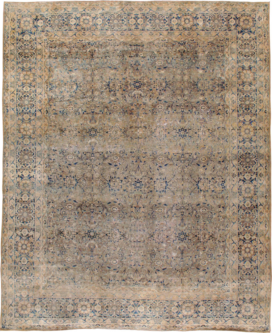 Antique Persian Lavar Kerman Carpet, No.17217 - Gss