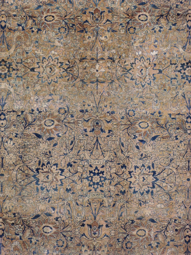 Antique Persian Lavar Kerman Carpet, No.17217 - Gss
