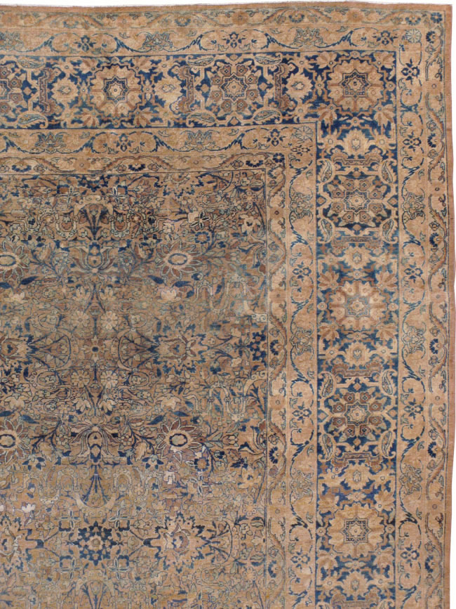 Antique Persian Lavar Kerman Carpet, No.17217 - Gss
