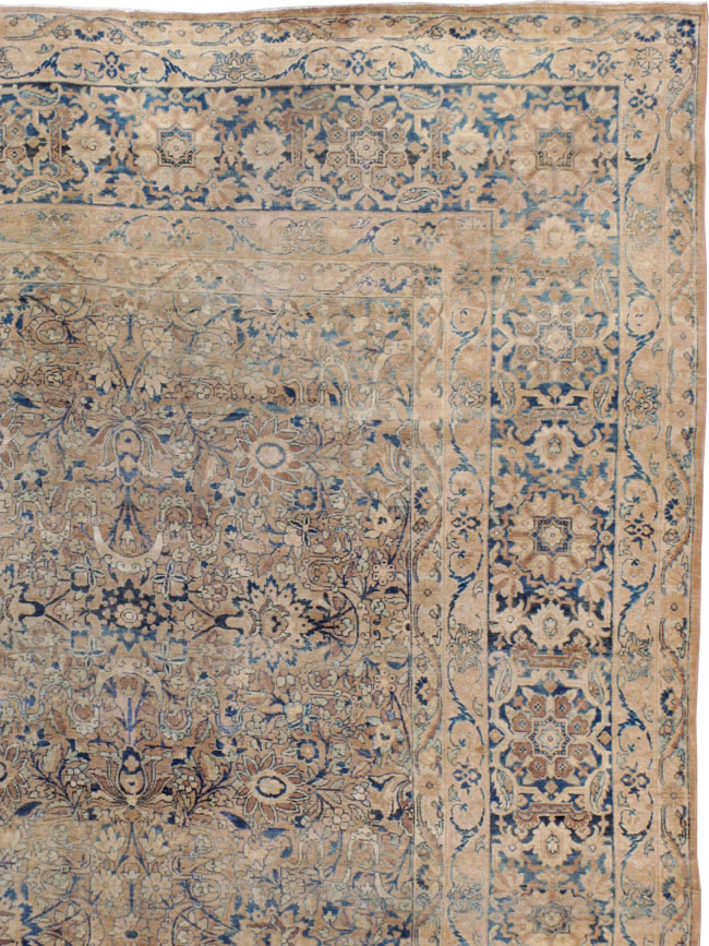 Antique Persian Lavar Kerman Carpet, No.17217 - Gss