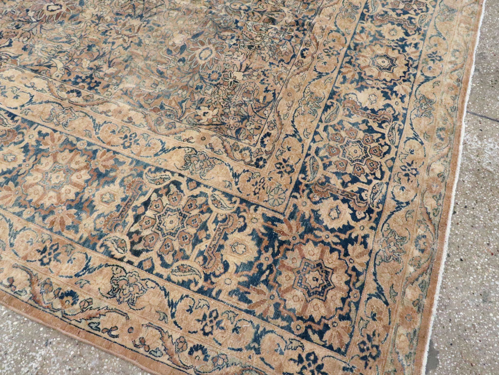 Antique Persian Lavar Kerman Carpet, No.17217 - Gss