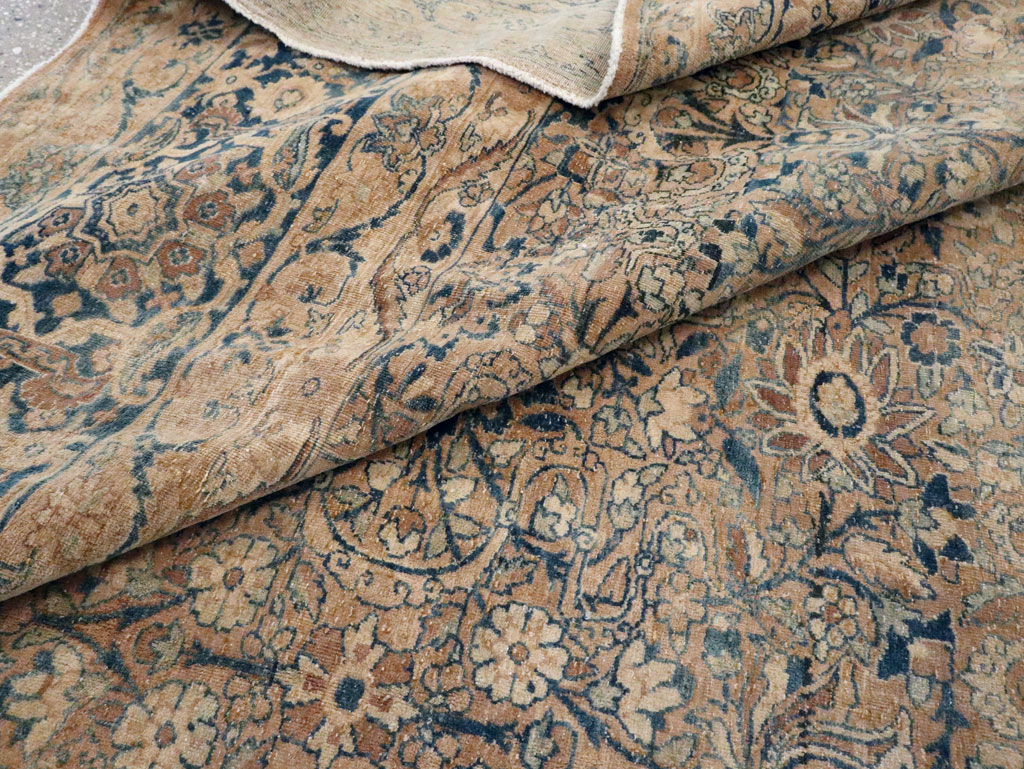 Antique Persian Lavar Kerman Carpet, No.17217 - Gss