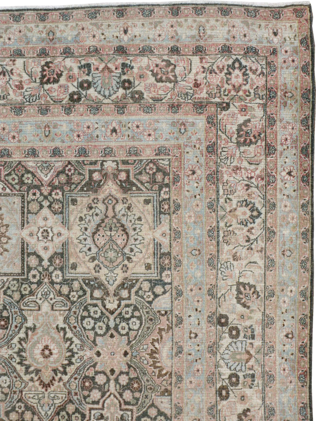 Antique Persian Dorokhsh Carpet, No.17225 - Gss