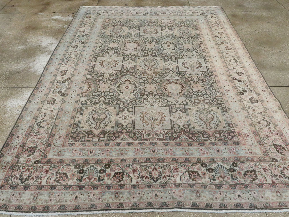 Antique Persian Dorokhsh Carpet, No.17225 - Gss