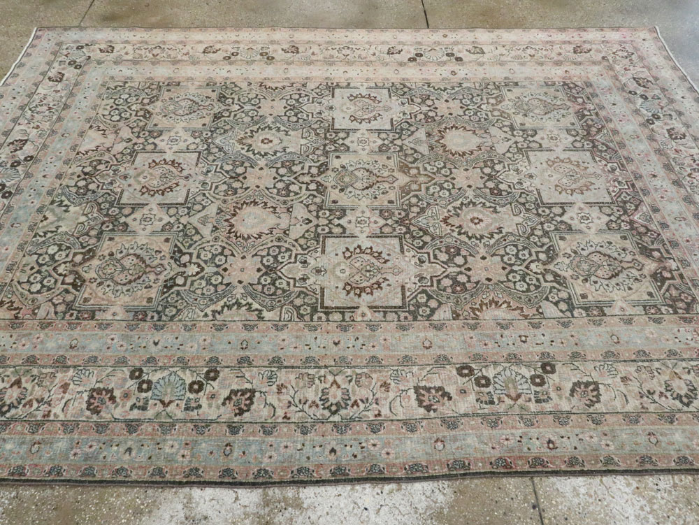 Antique Persian Dorokhsh Carpet, No.17225 - Gss