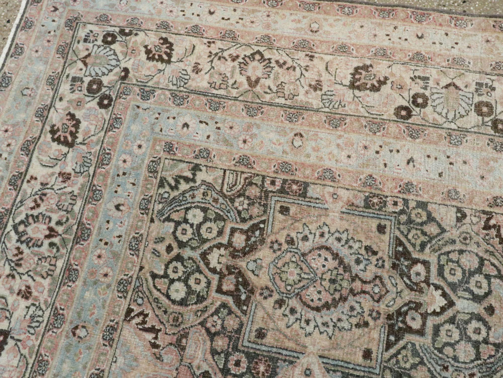 Antique Persian Dorokhsh Carpet, No.17225 - Gss