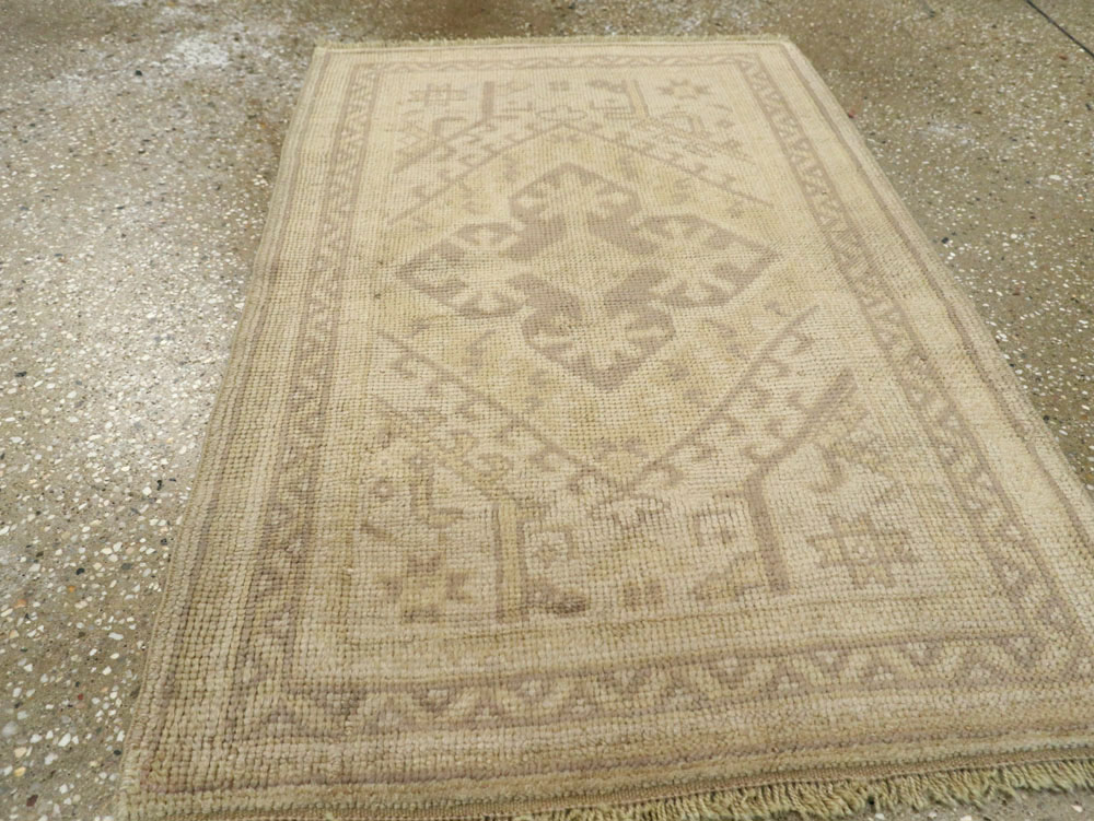 Antique Turkish Oushak Rug, No.17227 - Gss