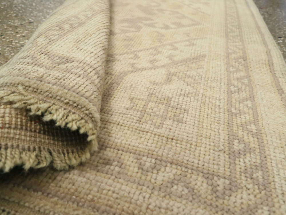 Antique Turkish Oushak Rug, No.17227 - Gss