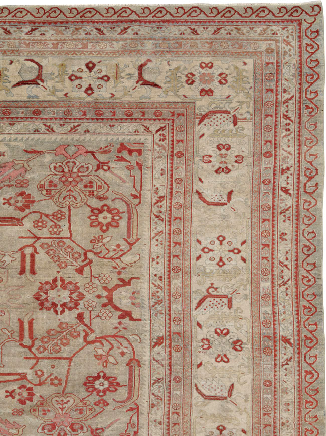 Antique Persian Malayer Large Carpet, No.17233 - Gss