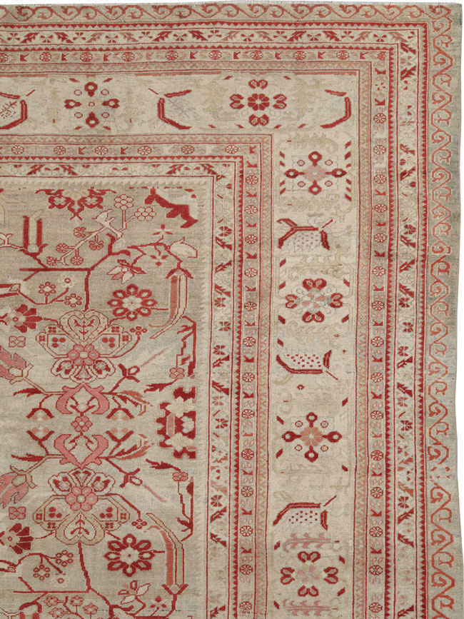 Antique Persian Malayer Large Carpet, No.17233 - Gss