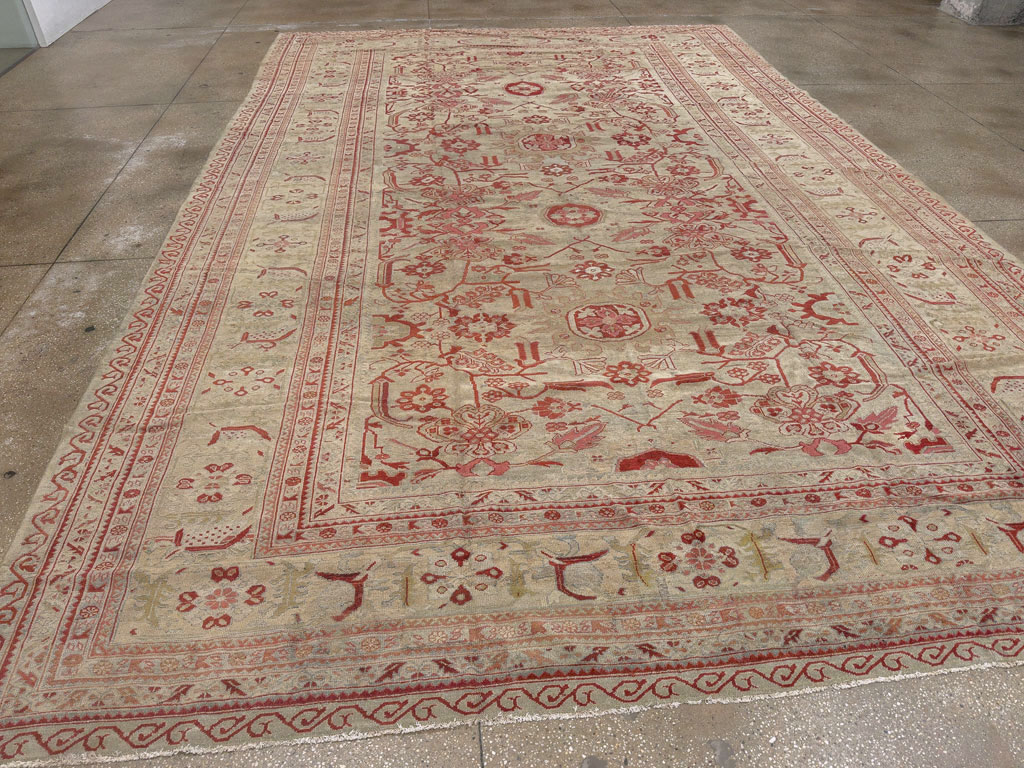 Antique Persian Malayer Large Carpet, No.17233 - Gss