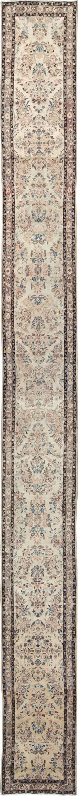 Vintage Persian Hamadan Runner, No.17234 - Gss