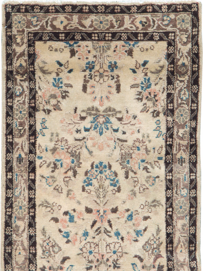 Vintage Persian Hamadan Runner, No.17234 - Gss