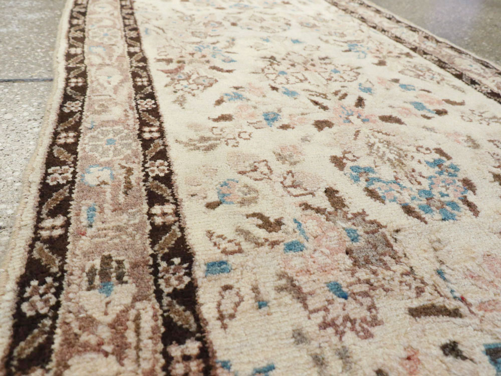 Vintage Persian Hamadan Runner, No.17234 - Gss