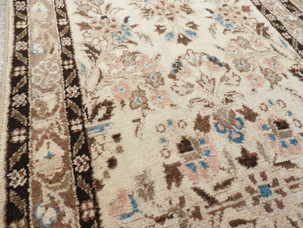 Vintage Persian Hamadan Runner, No.17234 - Gss