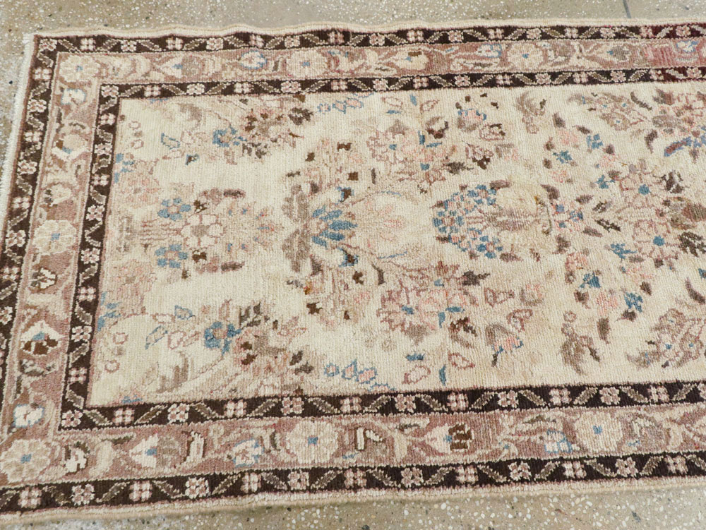 Vintage Persian Hamadan Runner, No.17234 - Gss