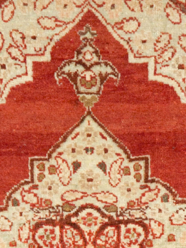 Antique Persian Tabriz Hagi Jalili Rug, No.17248 - Gss