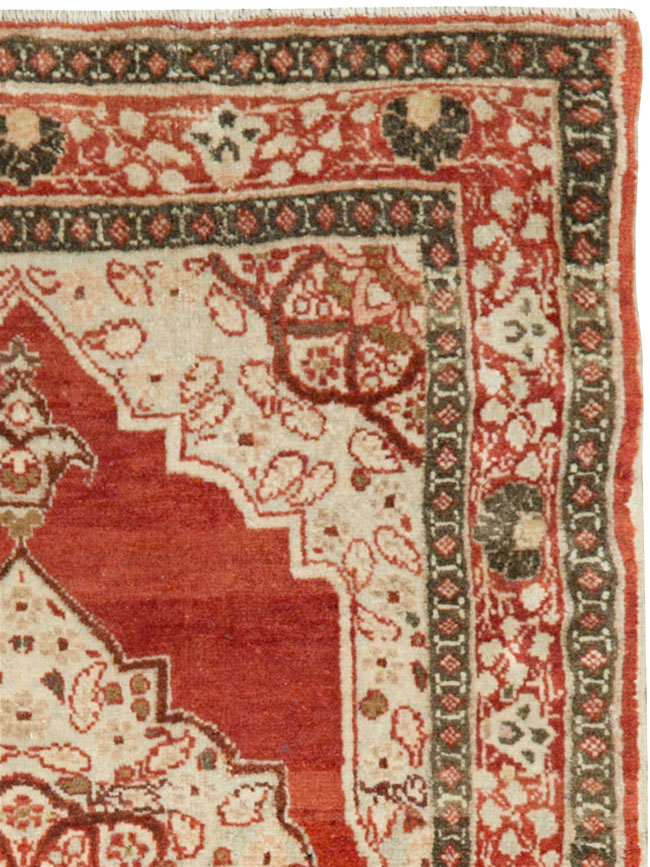 Antique Persian Tabriz Hagi Jalili Rug, No.17248 - Gss