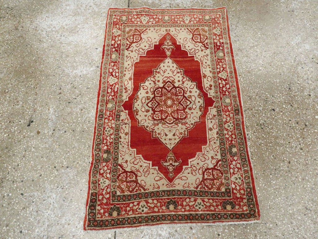 Antique Persian Tabriz Hagi Jalili Rug, No.17248 - Gss