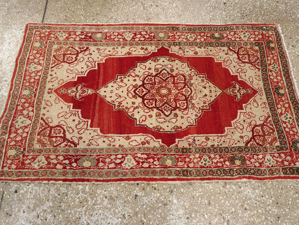Antique Persian Tabriz Hagi Jalili Rug, No.17248 - Gss